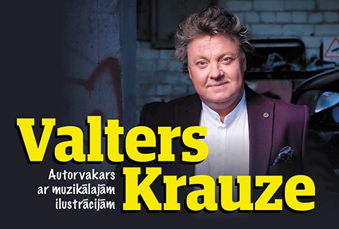 Izrādes "Valters Krauze/ Ar humoru par nopietnām lietām/" attels