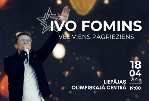Izrādes "IVO FOMINS. VĒL VIENS PAGRIEZIENS" attels