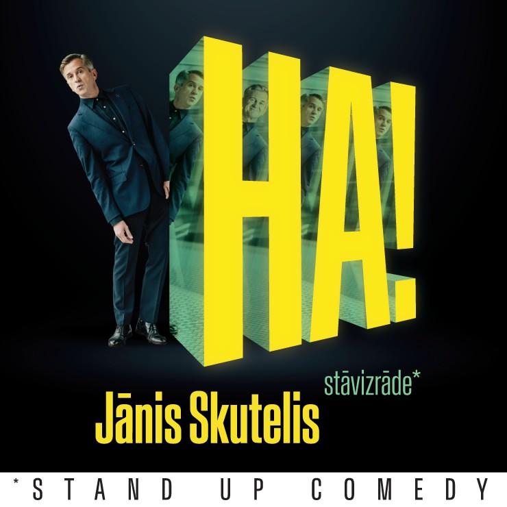 Изображение спектакля "Jānis Skutelis - HA!"
