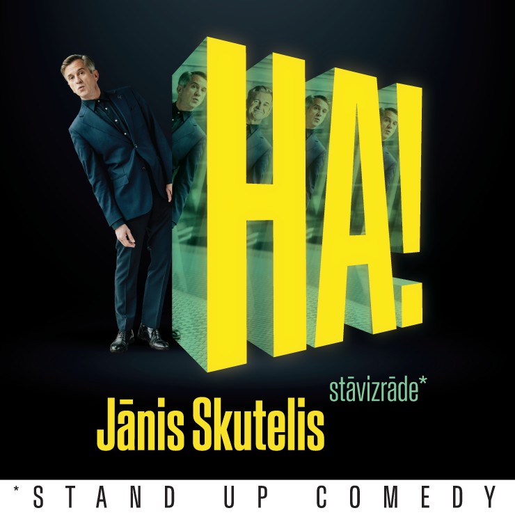 Изображение спектакля "Jānis Skutelis - HA!"