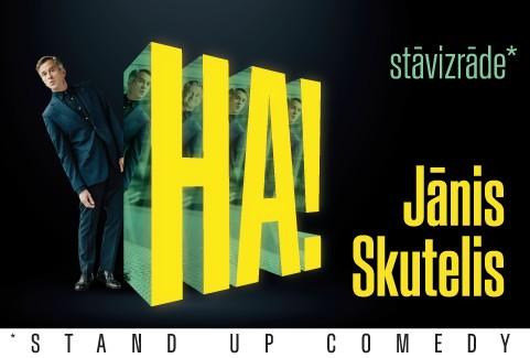 Изображение спектакля "Jānis Skutelis - HA!"