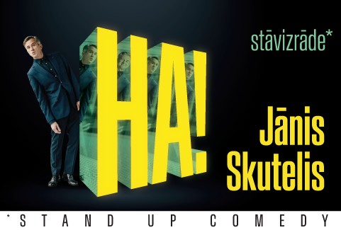 Изображение спектакля "Jānis Skutelis - HA!"