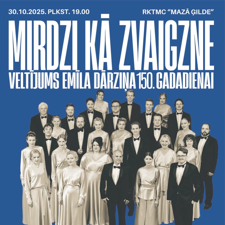 Izrādes "Rīgas kamerkora “Ave Sol” koncerts “Mirdzi kā zvaigzne”" attels