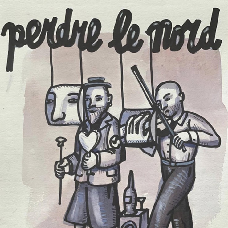 Izrādes "Muzikāla performance "Perdre Le Nord / Pazaudēt virzienu"" attels
