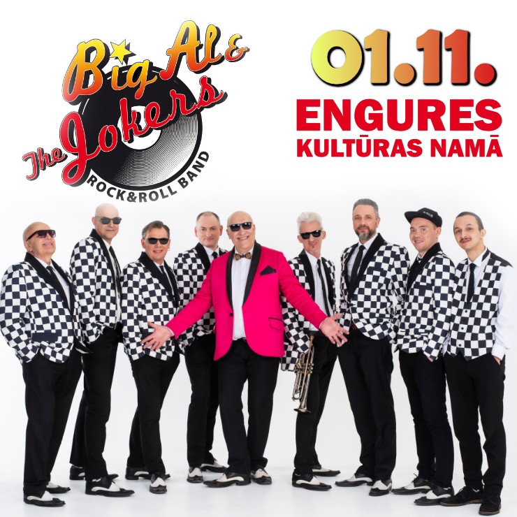 Izrādes "Big Al & The Jokers" attels