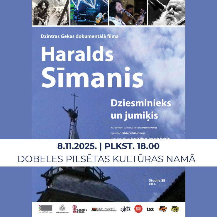 Izrādes "Kino | Haralds Sīmanis. Dziesminieks un jumiķis" attels