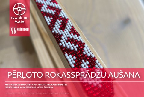 Изображение спектакля "Pērļoto rokassprādžu aušana | Meistarklase"