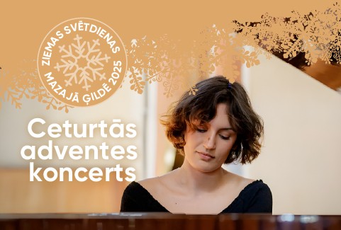 Izrādes "ZIEMAS SVĒTDIENAS MAZAJĀ ĢILDĒ 2025 CETURTĀS ADVENTES KONCERTS | Annika Lanka" attels