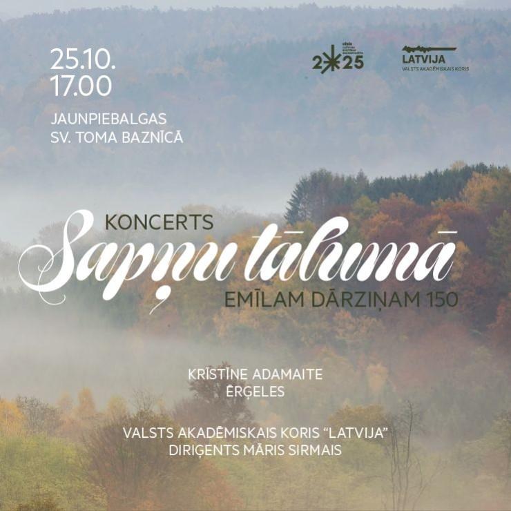 Izrādes "Koncerts "Sapņu tālumā" / Valsts Akadēmiskais koris "Latvija" un Kristīne Adamaite" attels