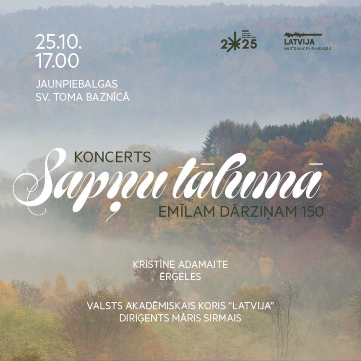 Izrādes "Koncerts "Sapņu tālumā" / Valsts Akadēmiskais koris "Latvija" un Kristīne Adamaite" attels