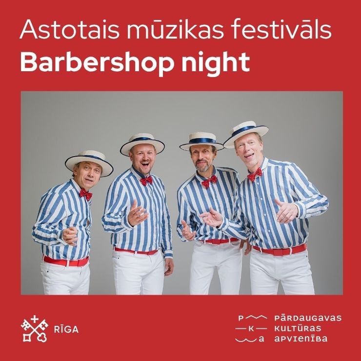 Izrādes "Astotais mūzikas festivāls “Barbershop night”" attels