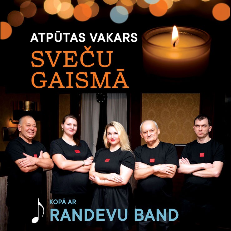 Izrādes "SVEČU GAISMĀ | Atpūtas vakars kopā ar RANDEVU BAND" attels