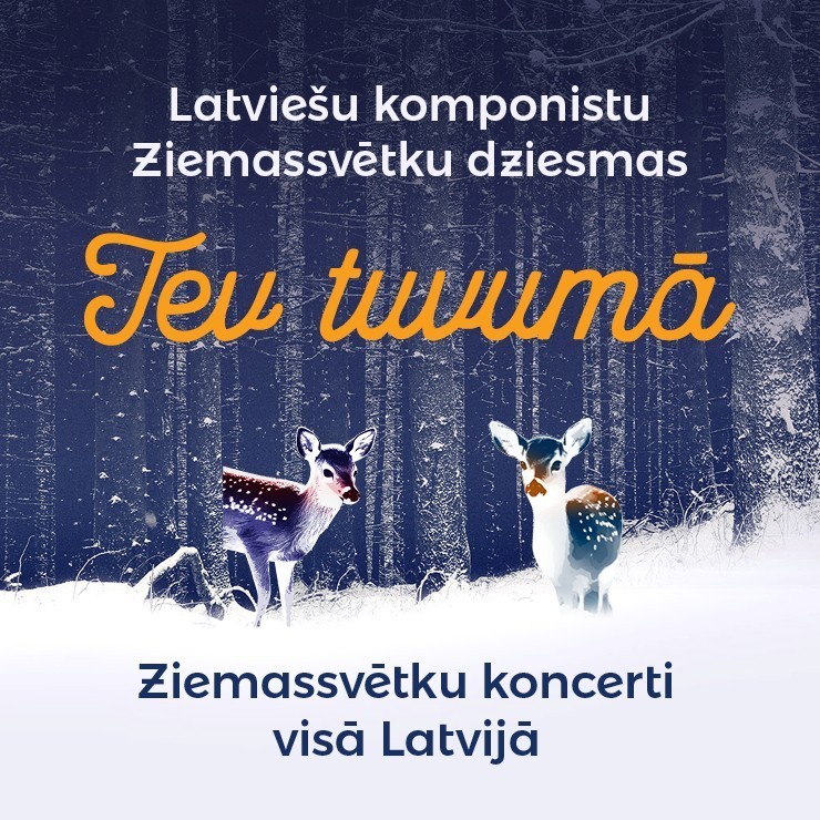 Izrādes "TEV TUVUMĀ | Ziemassvētku koncerts" attels