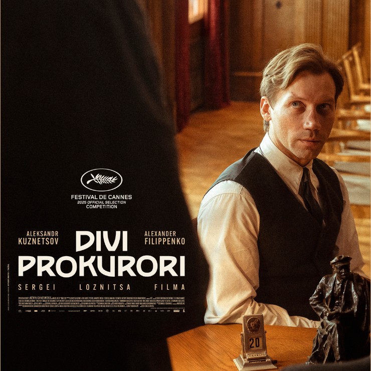 Izrādes "Spēlfilma DIVI PROKURORI" attels