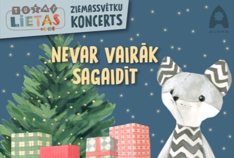 Izrādes "Tutas Ziemassvētku koncerts. NEVAR VAIRĀK SAGAIDĪT" attels