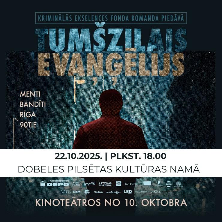 Izrādes "Kino | Tumšzilais Evaņģēlijs" attels