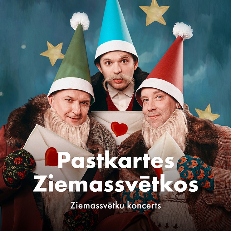 Izrādes "Pastkartes Ziemassvētkos" attels
