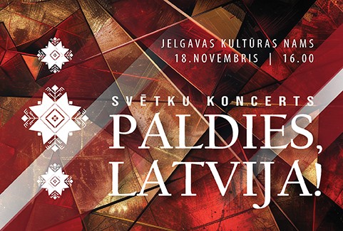 Izrādes "SVĒTKU KONCERTS “PALDIES, LATVIJA!”" attels