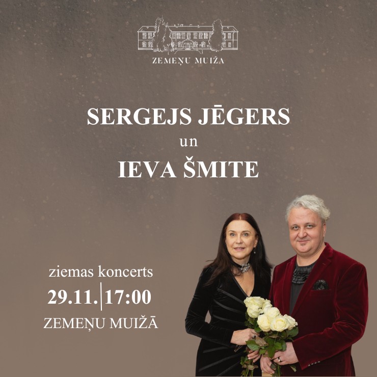 Izrādes "Adventes koncerts | Sergejs Jēgers un Ieva Šmite" attels
