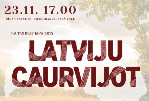 Izrādes "Tautas deju koncerts LATVIJU CAURVIJOT" attels