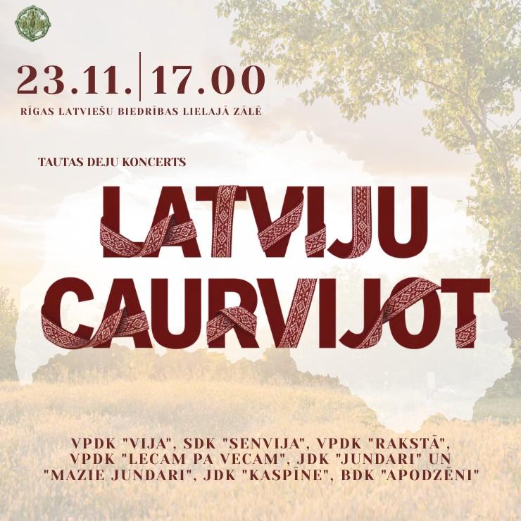 Izrādes "Tautas deju koncerts LATVIJU CAURVIJOT" attels