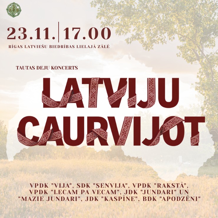 Izrādes "Tautas deju koncerts LATVIJU CAURVIJOT" attels