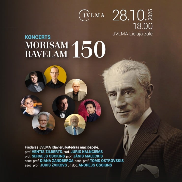 Izrādes "Koncerts "Morisam Ravēlam - 150"" attels