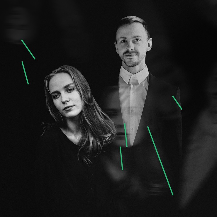 Izrādes "Jaunā pasaule. Latvijas Radio koris" attels