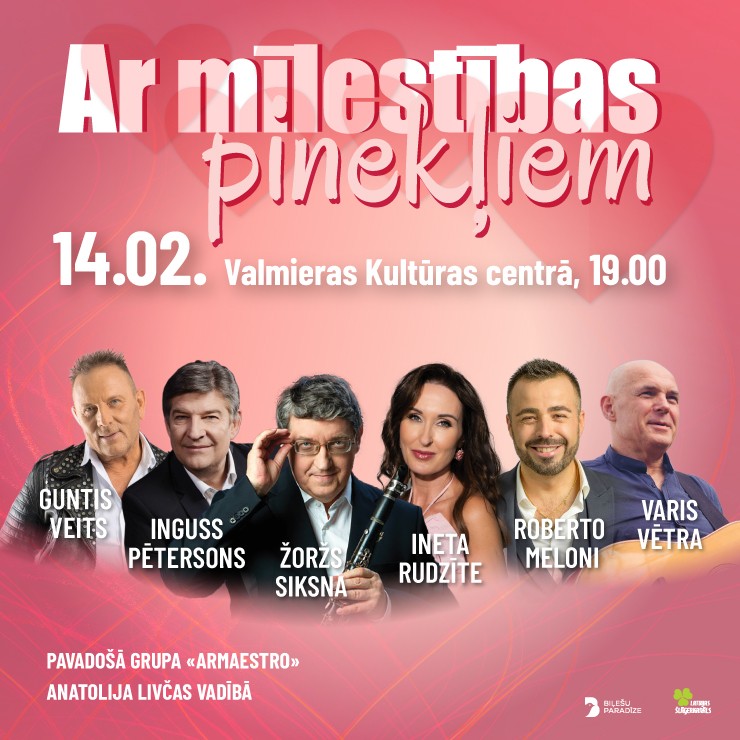Izrādes "Koncerts “Ar mīlestības pinekļiem”" attels