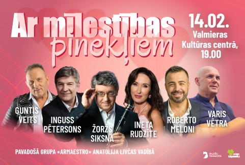Izrādes "Koncerts “Ar mīlestības pinekļiem”" attels