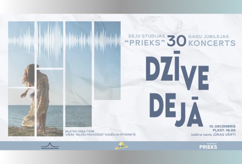 Izrādes "DZĪVE DEJĀ | Deju studijai “Prieks” 30" attels