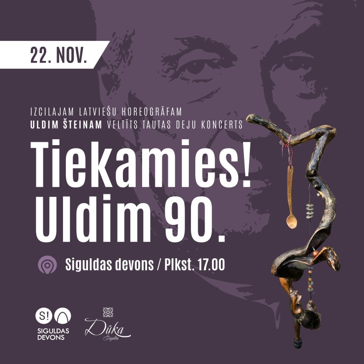 Izrādes "TIEKAMIES! ULDIM 90" attels