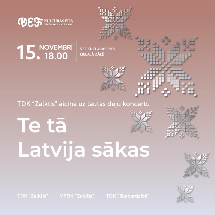 Izrādes "TDK  “Zalktis” koncerts | TE TĀ LATVIJA SĀKAS" attels