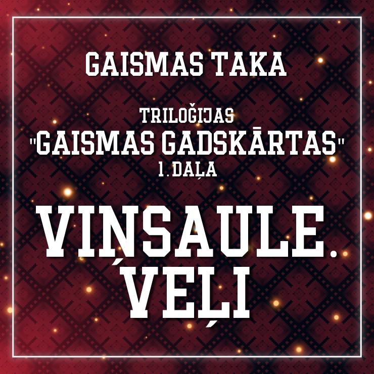 Izrādes "gaismu pastaigu taka VIŅSAULE. VEĻI / triloģijas "Gaismas gadskārtas" 1. daļa" attels