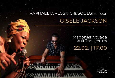Izrādes "RAPHAEL WRESSNIG & Soul Gift feat. GISELE JACKSON" attels