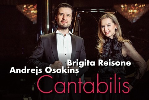 Izrādes "Brigita Reisone, Andrejs Osokins koncertprogrammā “Cantabilis”" attels