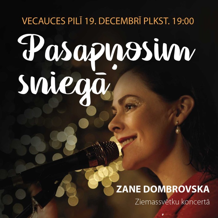 Izrādes "Zane Dombrovska Ziemasvētku koncertā “Pasapņosim sniegā!”" attels