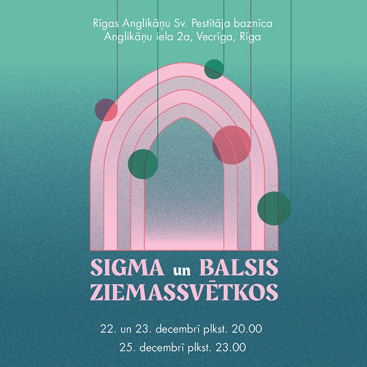Izrādes "SIGMA un BALSIS Ziemassvētkos" attels