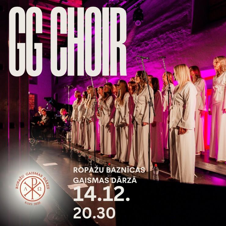 Izrādes "GG Choir Ropažu baznīcas Gaismas dārzā" attels