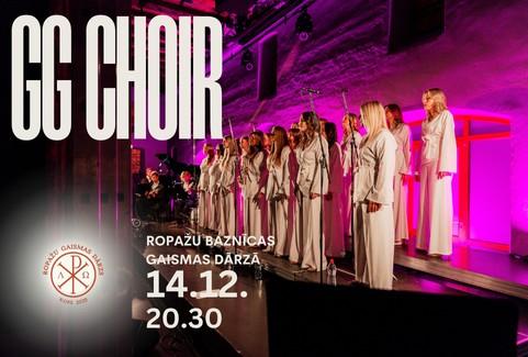 Izrādes "GG Choir Ropažu baznīcas Gaismas dārzā" attels