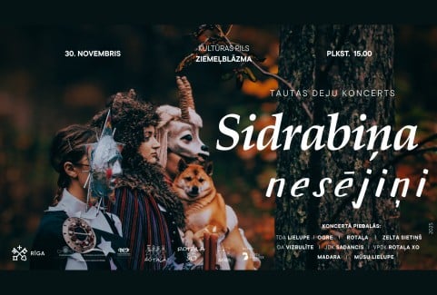 Izrādes "Tautas deju koncerts | SIDRABIŅA NESĒJIŅI" attels