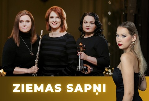Izrādes "ZIEMAS SAPŅI" attels