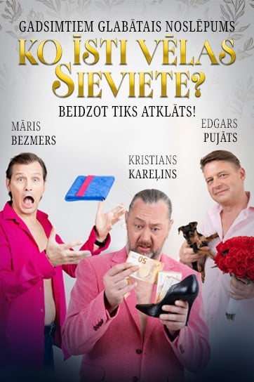 Meklēšanas rezultāta izrādes "Koncertpiedzīvojums “Ko īsti vēlas sieviete?”" attels