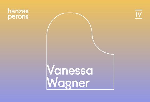 Izrādes "Vanessa Wagner. Glāss ar Bahu un Satī sarunājas" attels
