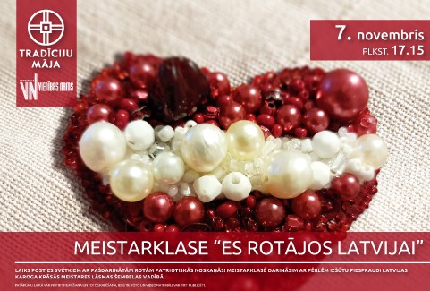 Izrādes "Es rotājos Latvijai | Meistarklase" attels
