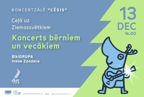 Izrādes "BikiGRUPA Ceļā uz Ziemassvētkiem" attels