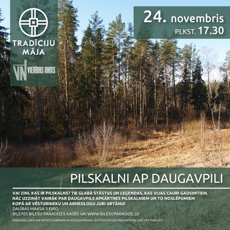 Izrādes "Pilskalni ap Daugavpili | Lekcija" attels