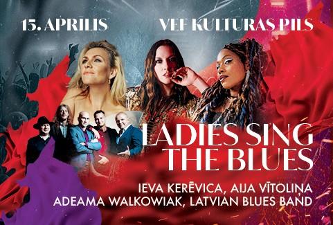 Izrādes "Ladies sing the Blues" attels