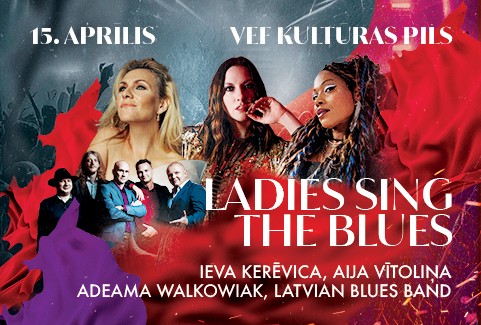 Izrādes "Ladies sing the Blues" attels