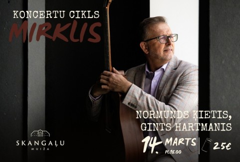 Izrādes "Normunds Ķietis un Gints Hartmanis koncertu ciklā “Mirklis”" attels